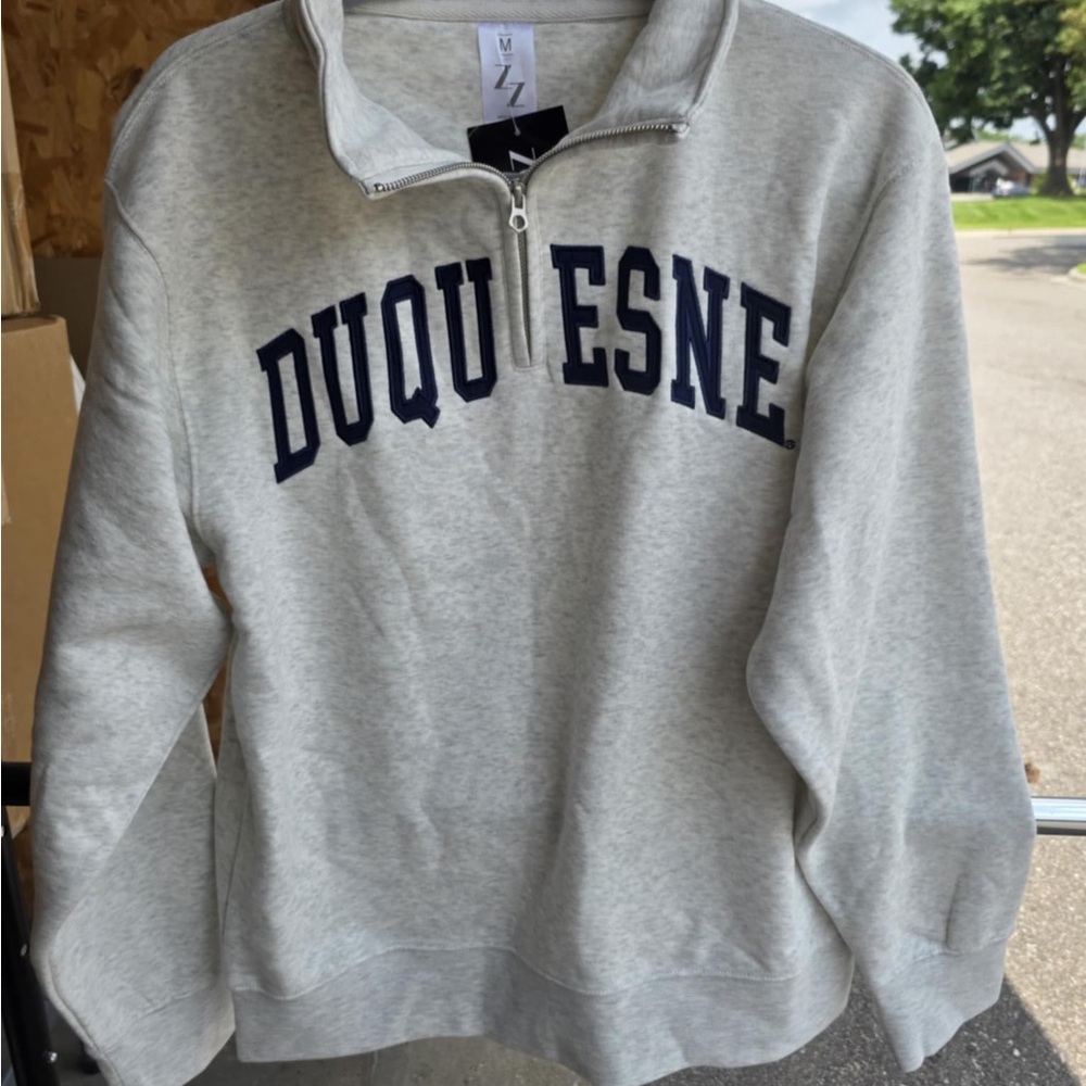 Off-white Duquesne Quarter-Zip Sweatshirt